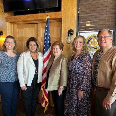 Mayor Kline & Carol Kilway