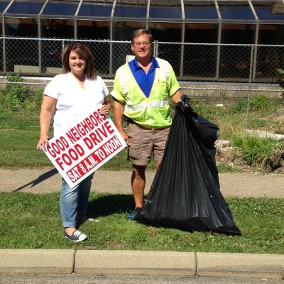 Mayor Kline & Carol Kilway